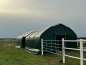 Preview: tent moss green pasture tent round arch tent storage tent