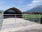 Preview: tent light grey pasture tent round arch tent storage tent
