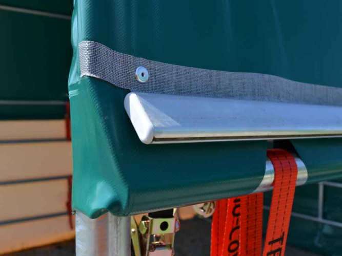 Side panelling roll-up pasture tent Round arch tent Storage tent
