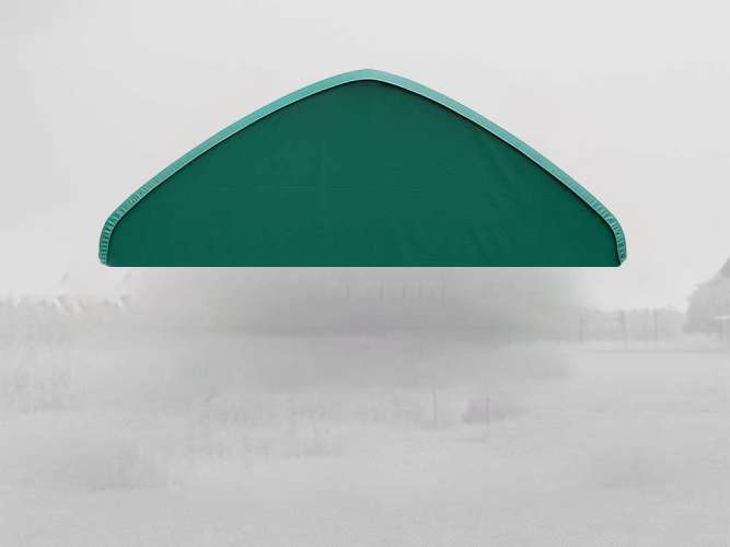 Giebeldreieck für die Front oder Rückwand