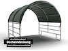 with roof covering without rear wall panel