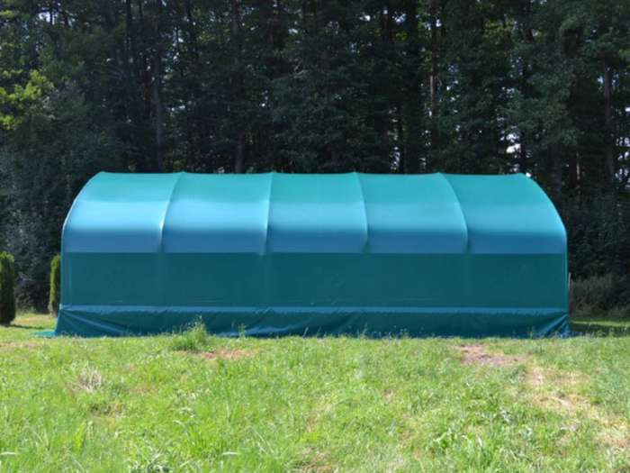 tent moss green pasture tent round arch tent storage tent
