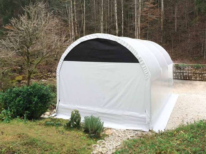 tent white pasture tent round arch tent storage tent
